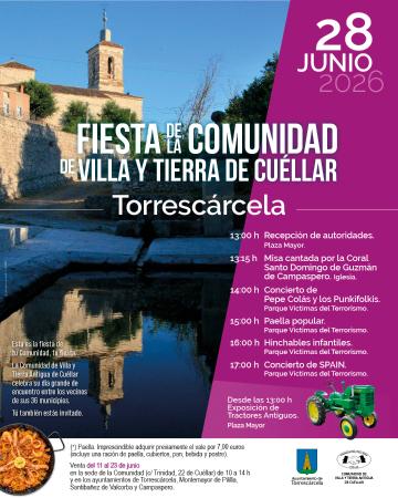 Imagen FIESTA DE LA COMUNIDAD DE VILLA Y TIERRA DE CUÉLLAR 2026