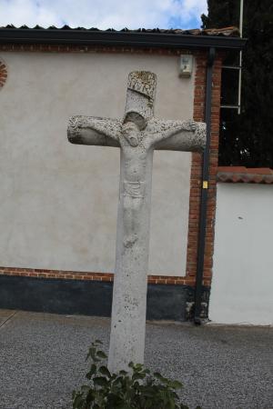 Imagen: Talle de Viacrucis situado en frente de la ermita Cristo del Humilladero